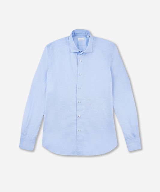 Chemise coupe ajustée en coton Oxford