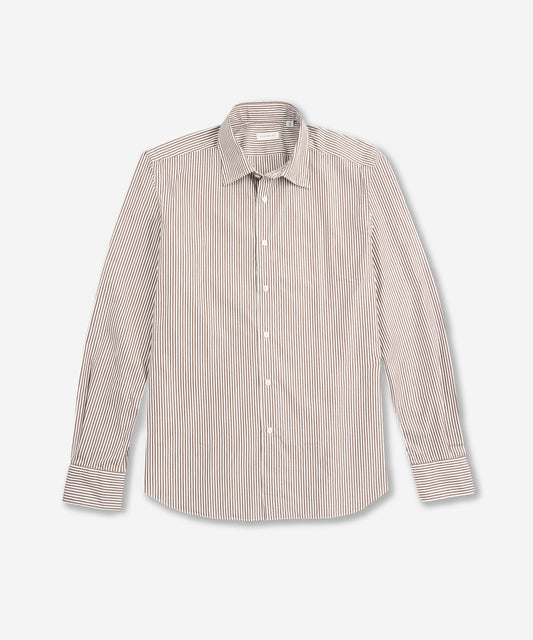 Slim-fit cotton shirt