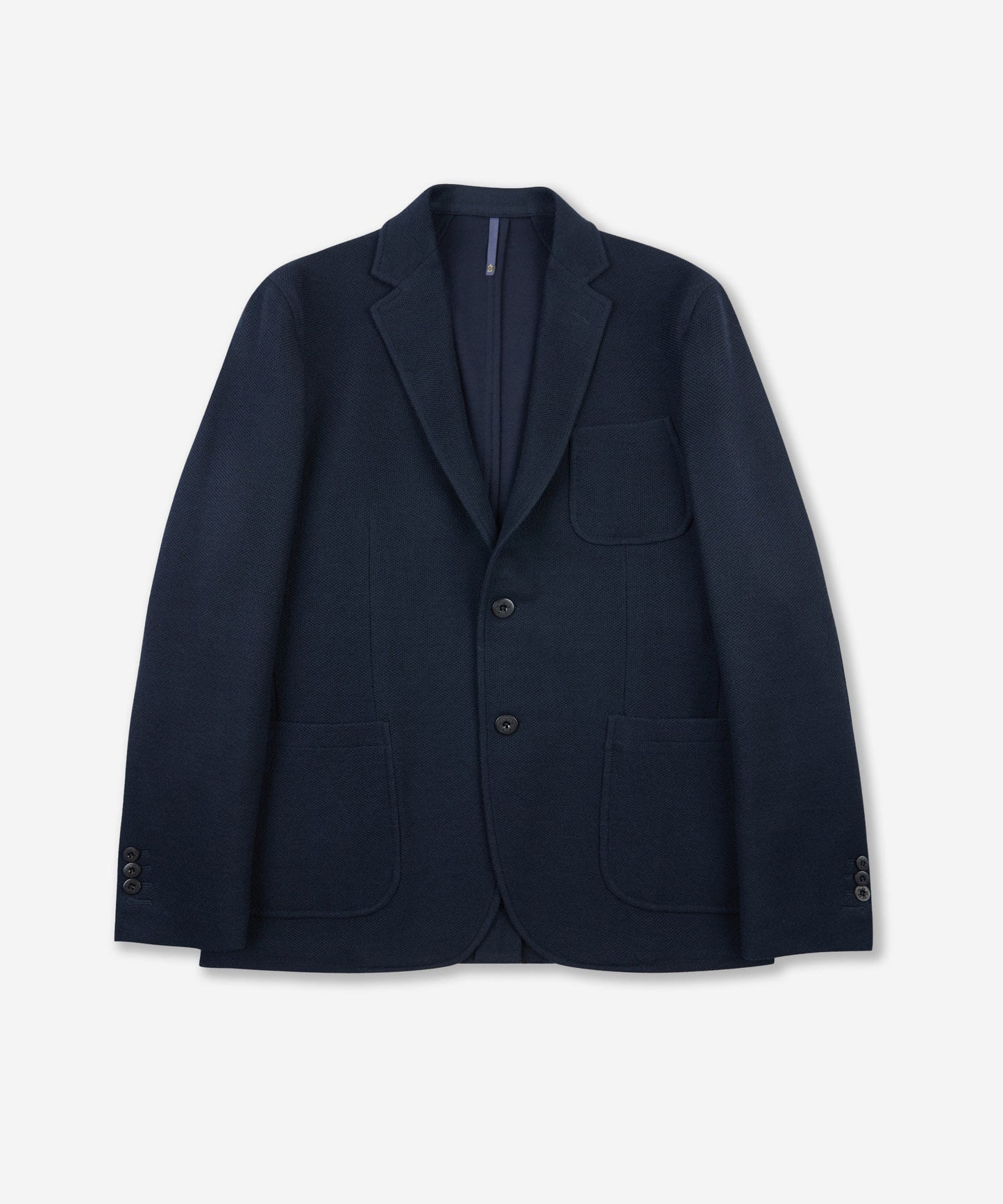 Jersey hopsack slim fit jacket