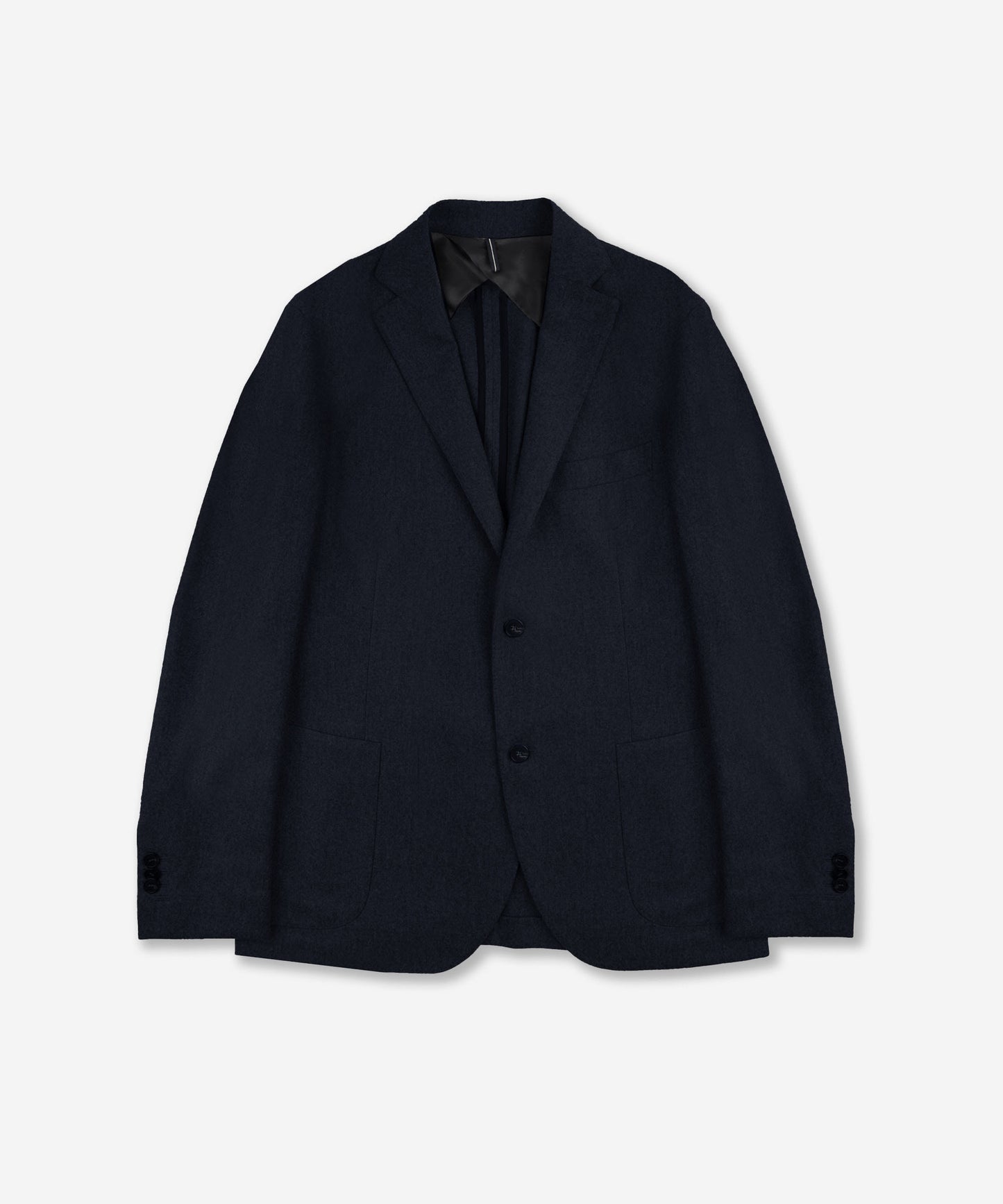 Veste coupe ajustée en flanelle