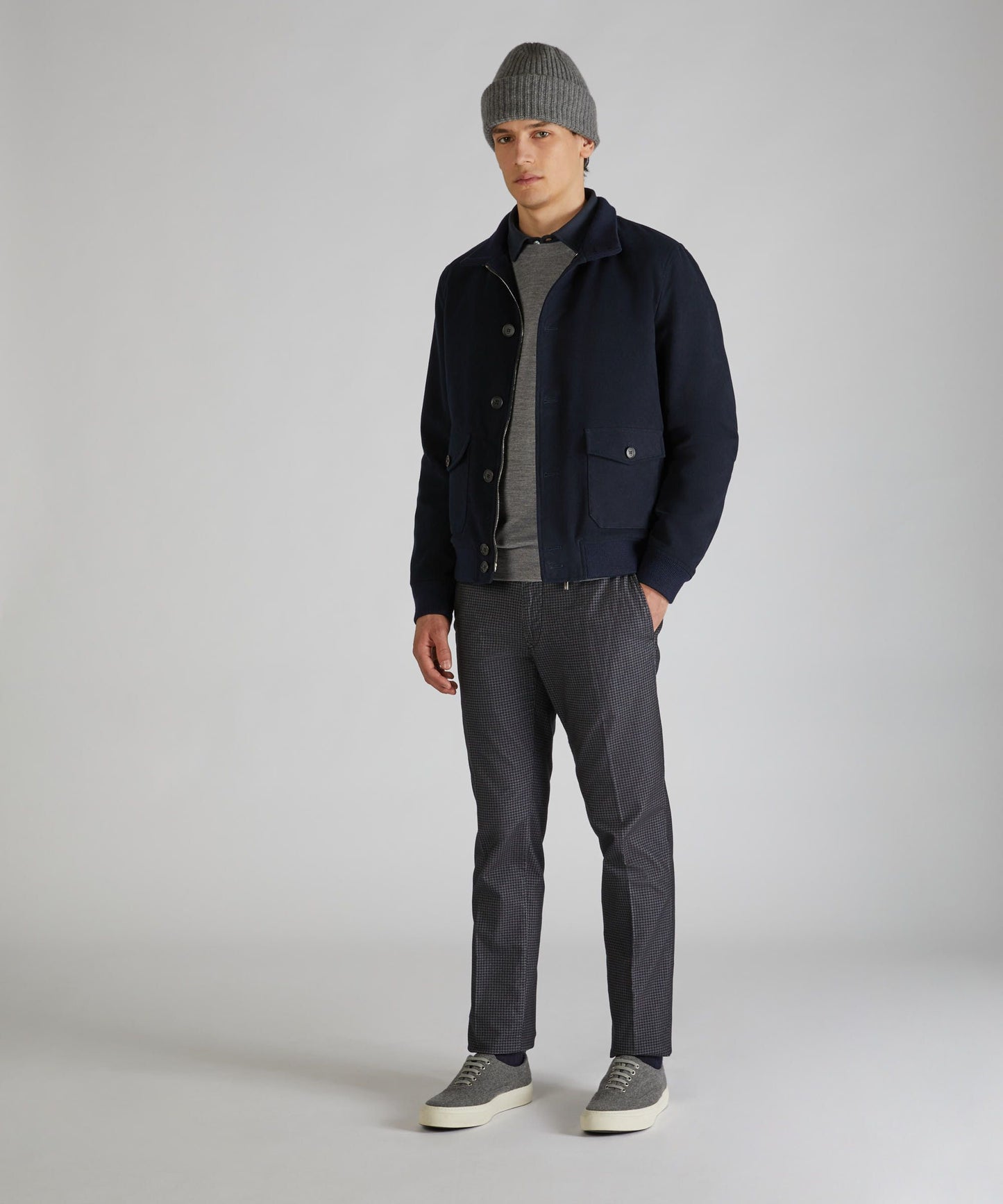 Moleskin Bomber Jacket