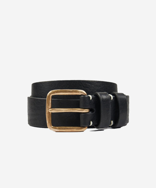 Ceinture en cuir grainé