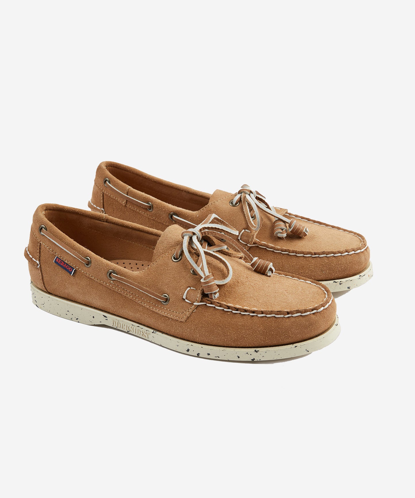 Suede boat shoe