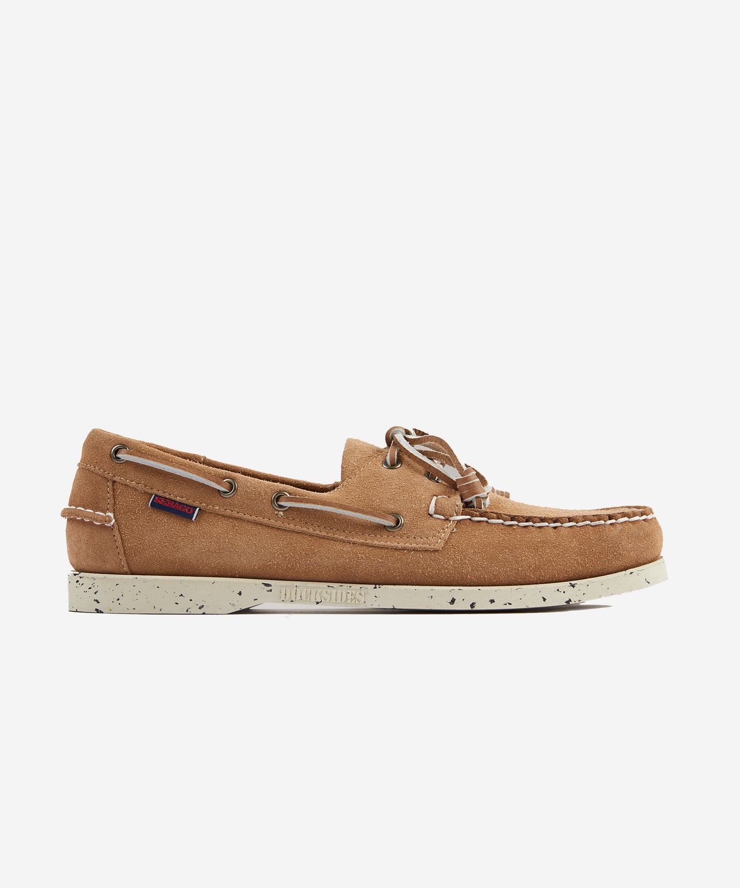 Suede boat shoe