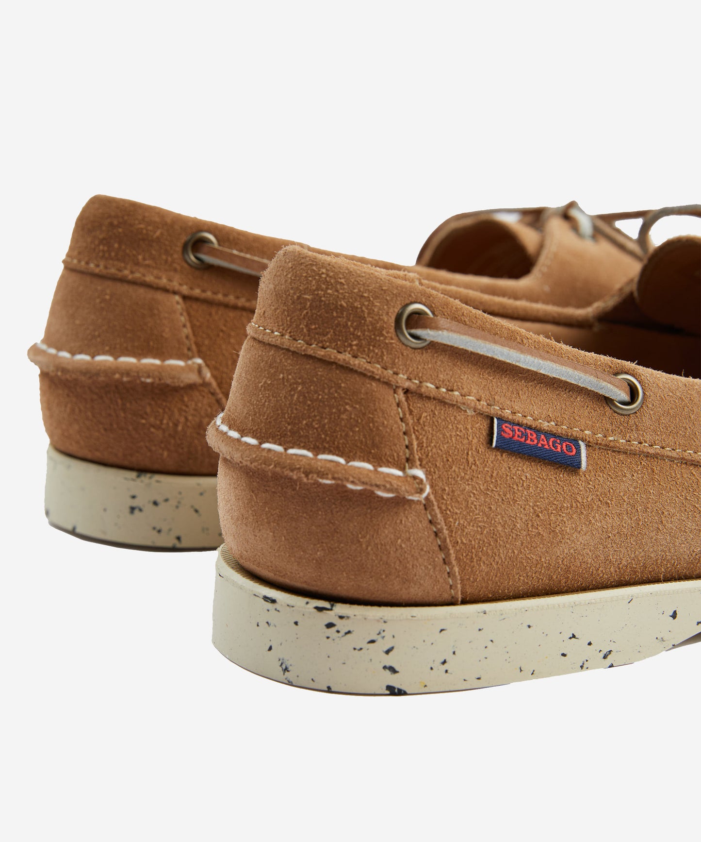 Suede boat shoe