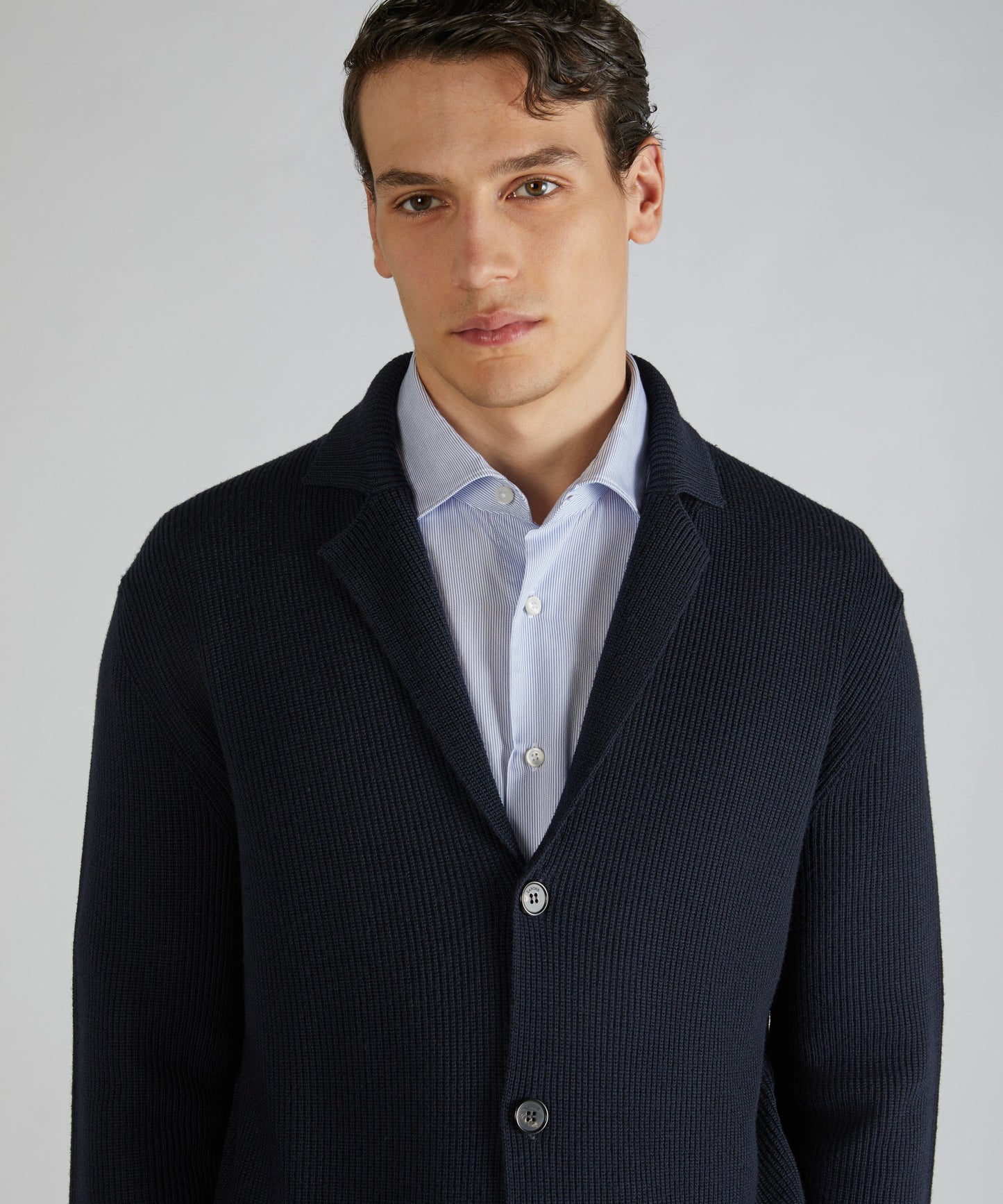 Slim-fit Merino Wool Jacket