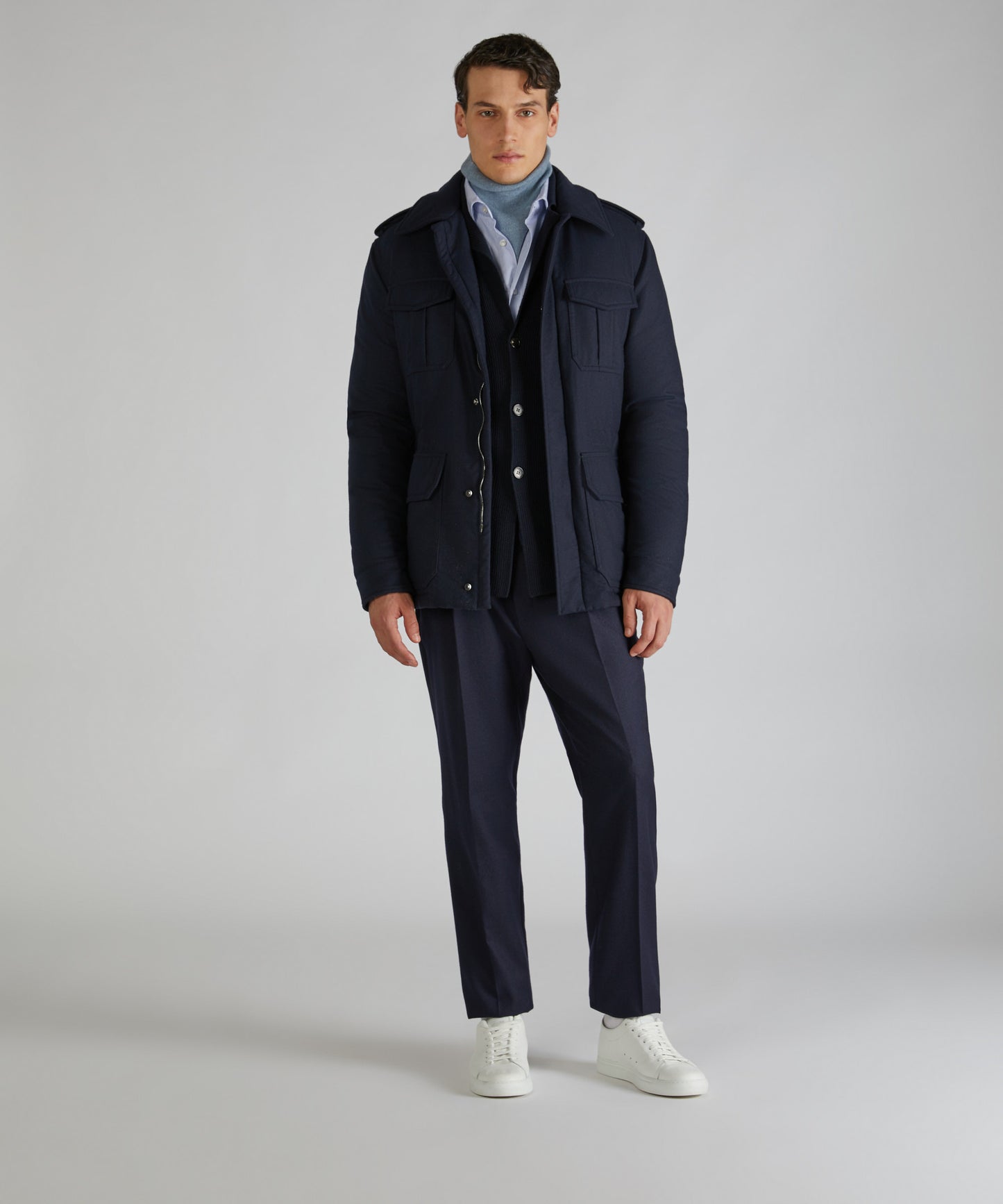 Slim-fit Merino Wool Jacket