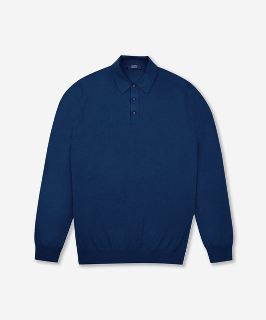 Polo coupe ajustée en Flexwool