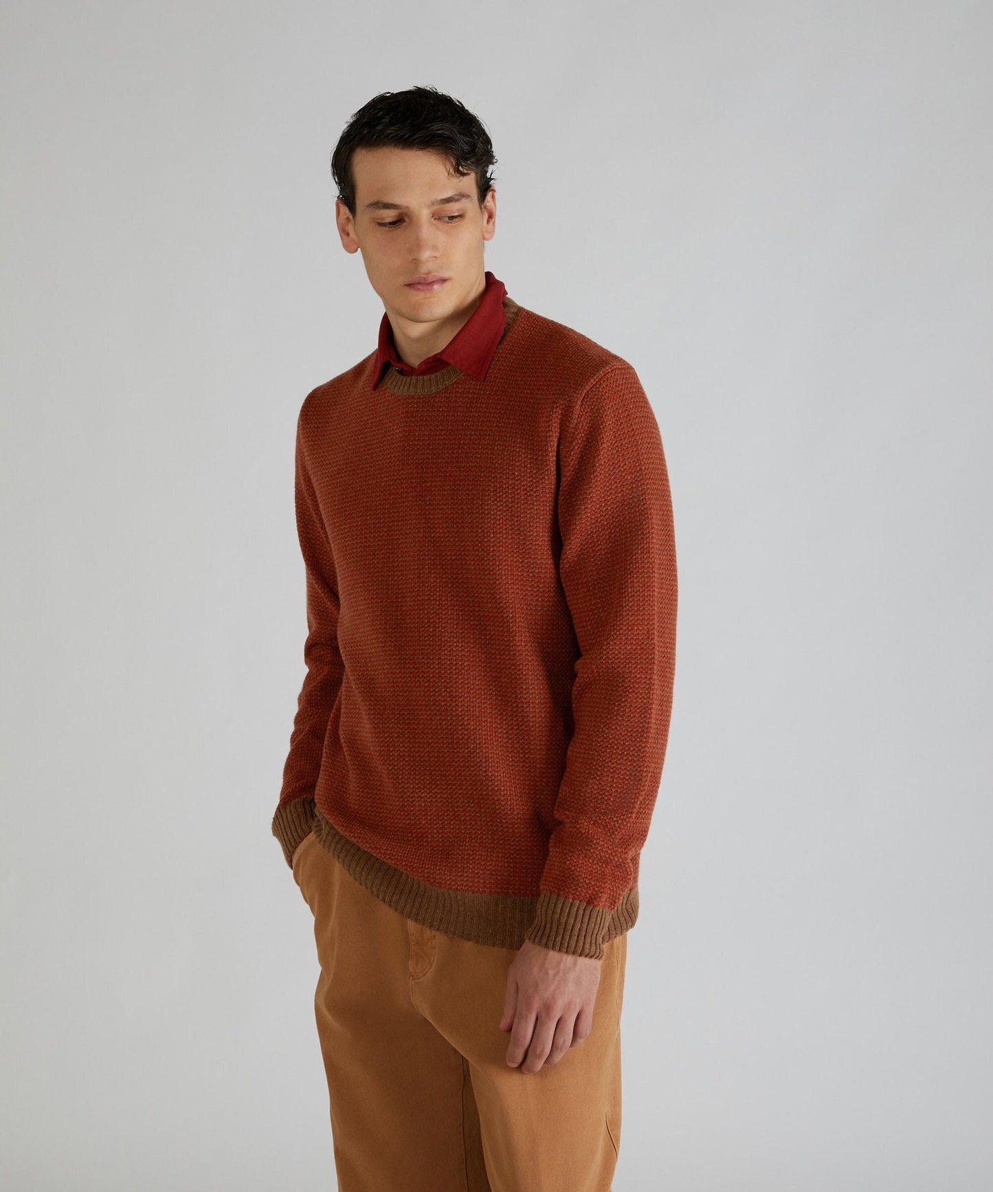 Geelong wool crew neck sweater