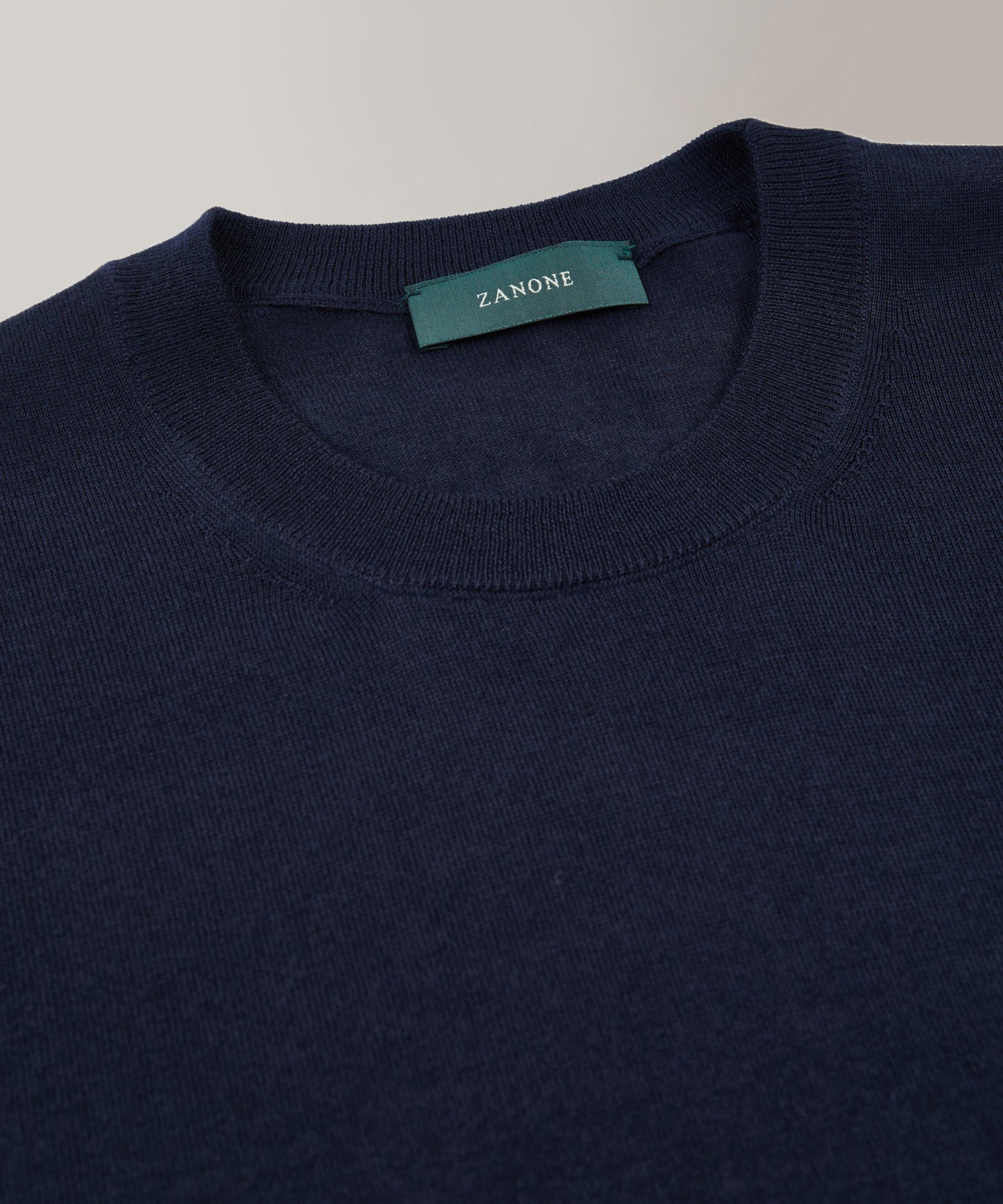 Cashmere and silk slim-fit crew neck sweater