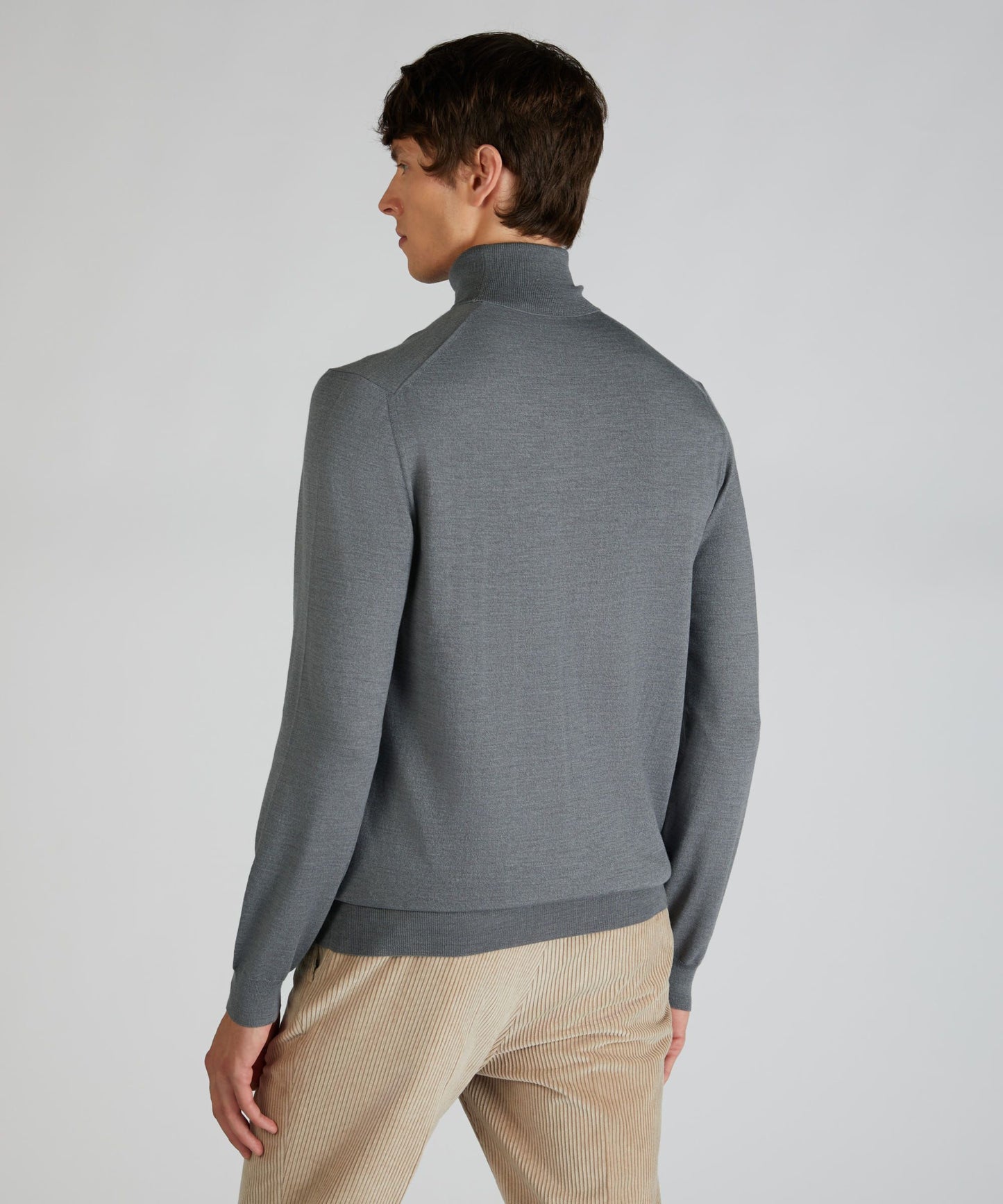 Zanone - Slim-fit Flexwool Turtleneck Sweater - grey