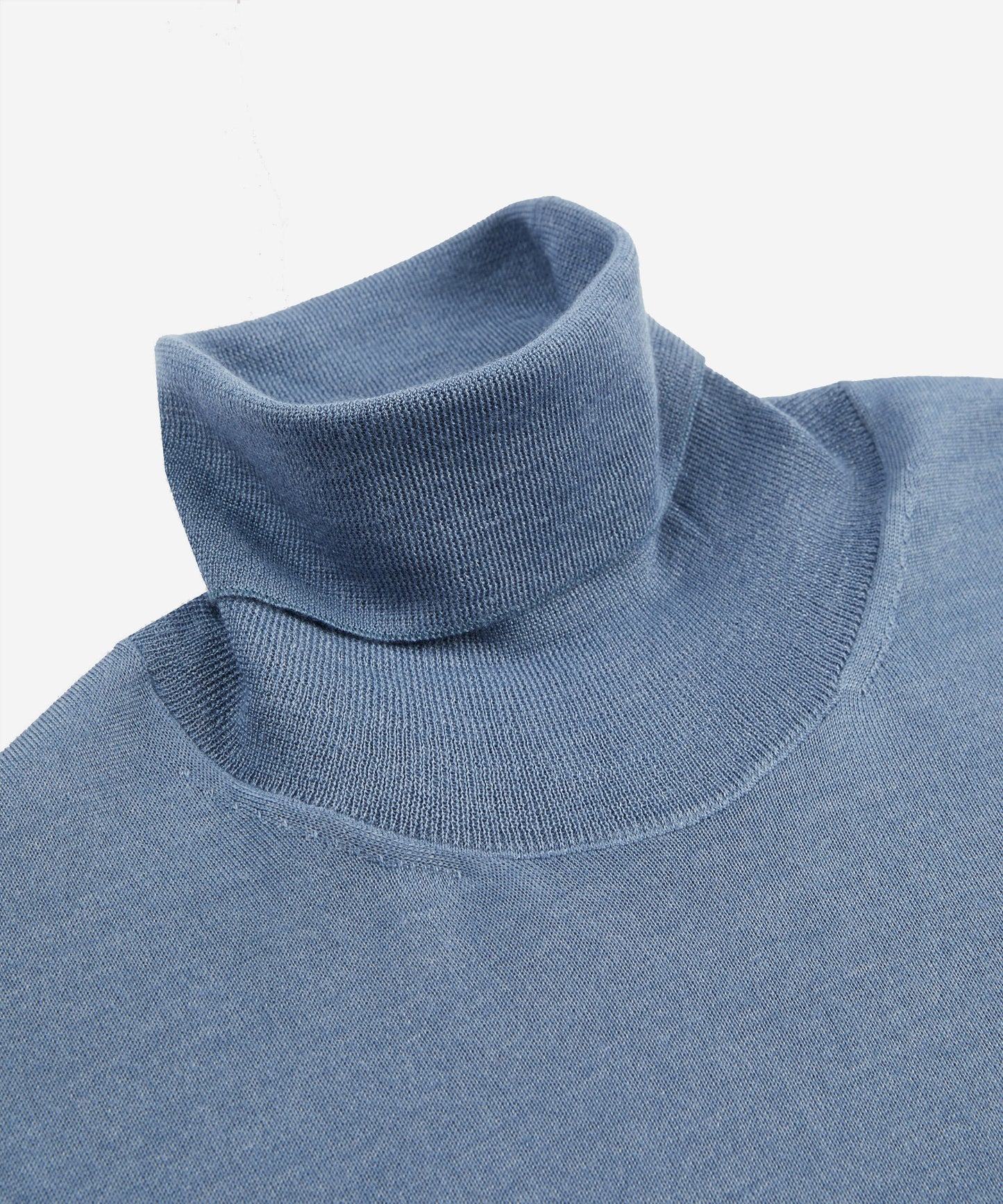 Slim-fit cashmere and silk turtleneck sweater