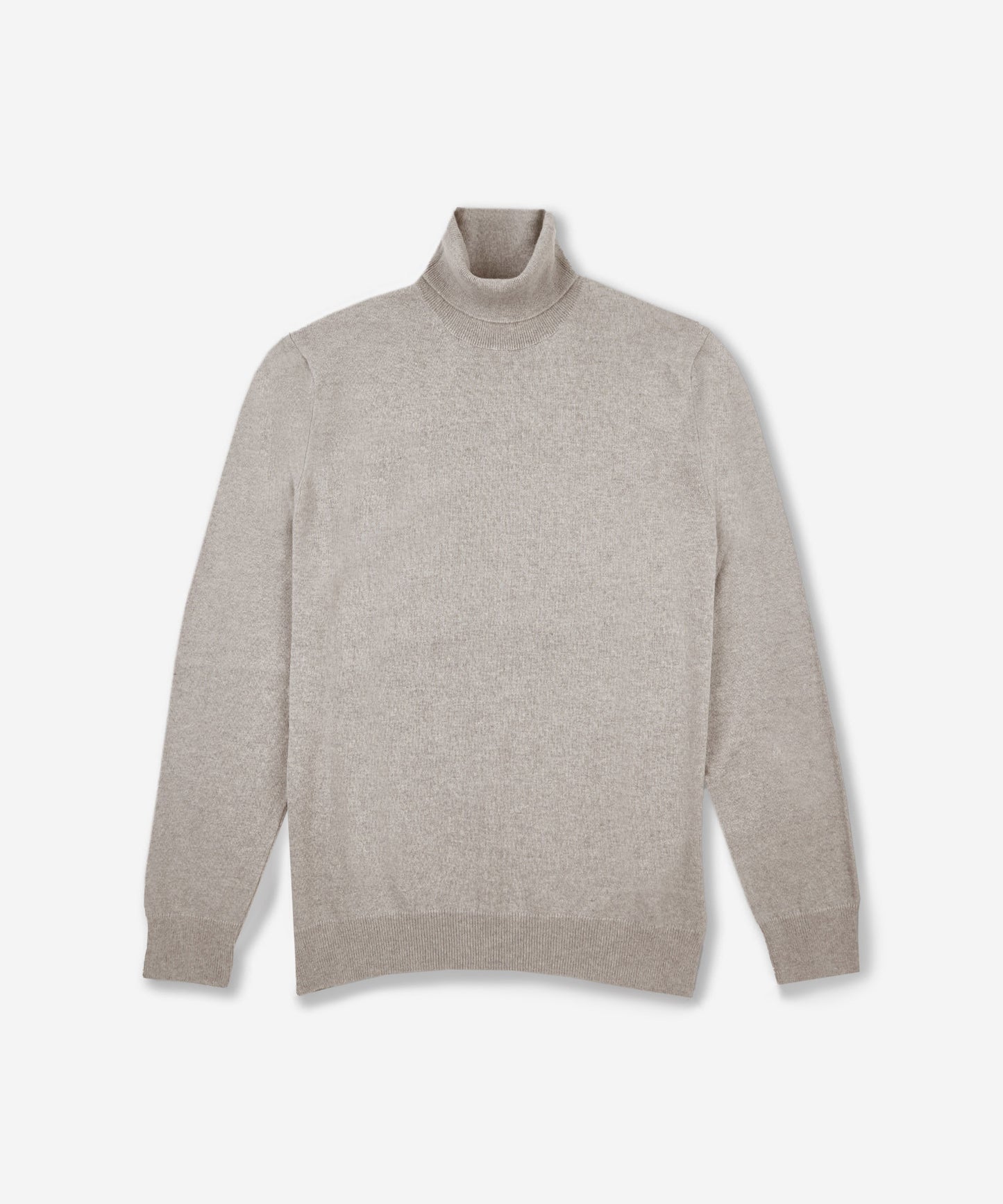 Slim-fit cashmere and silk turtleneck sweater