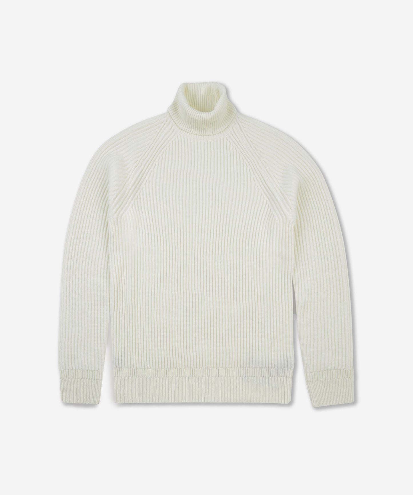 Slim-fit wool turtleneck sweater