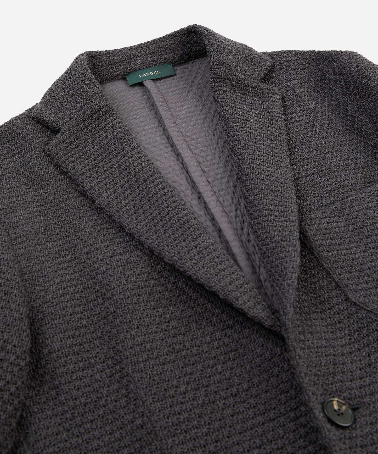 Slim-fit wool jacket