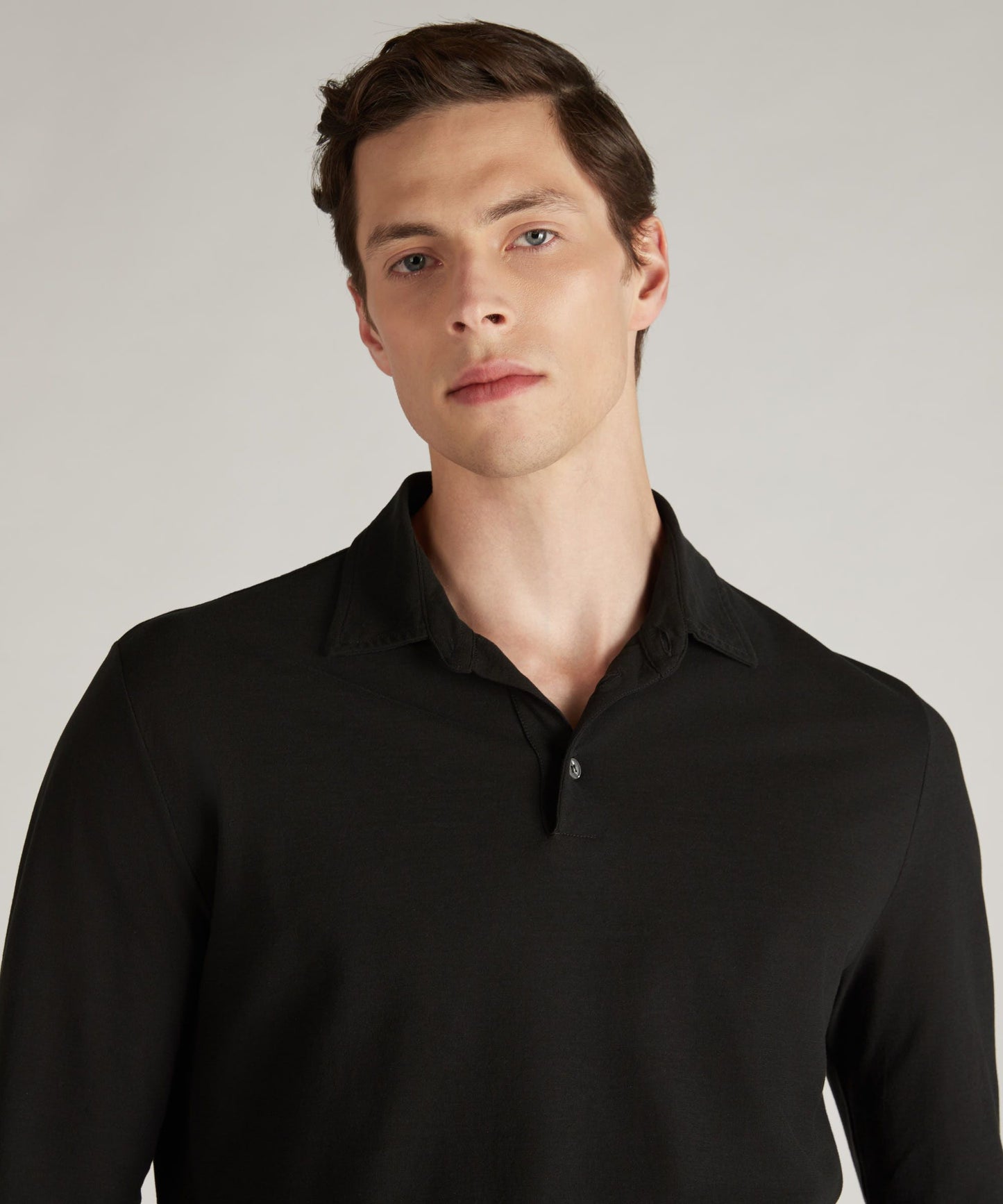 Zanone - Slim-fit organic IceCotton polo shirt - black