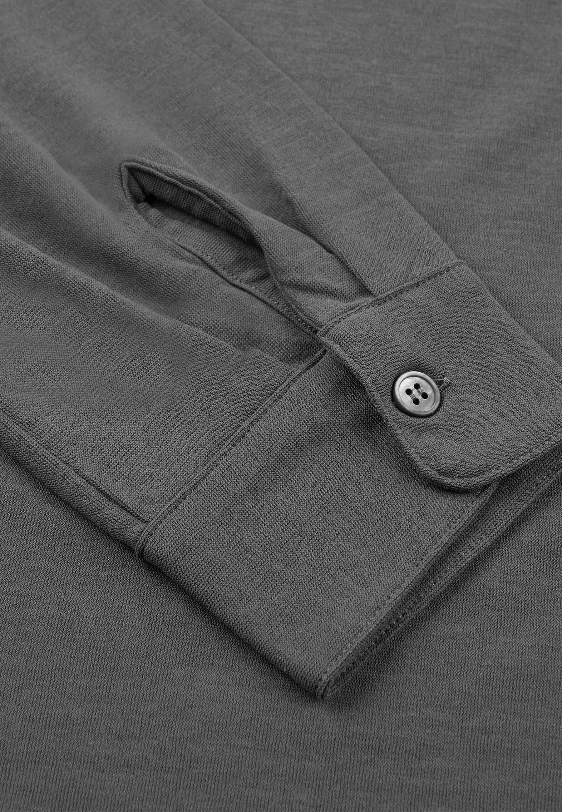 Zanone - Slim-fit organic IceCotton polo shirt - asphalt