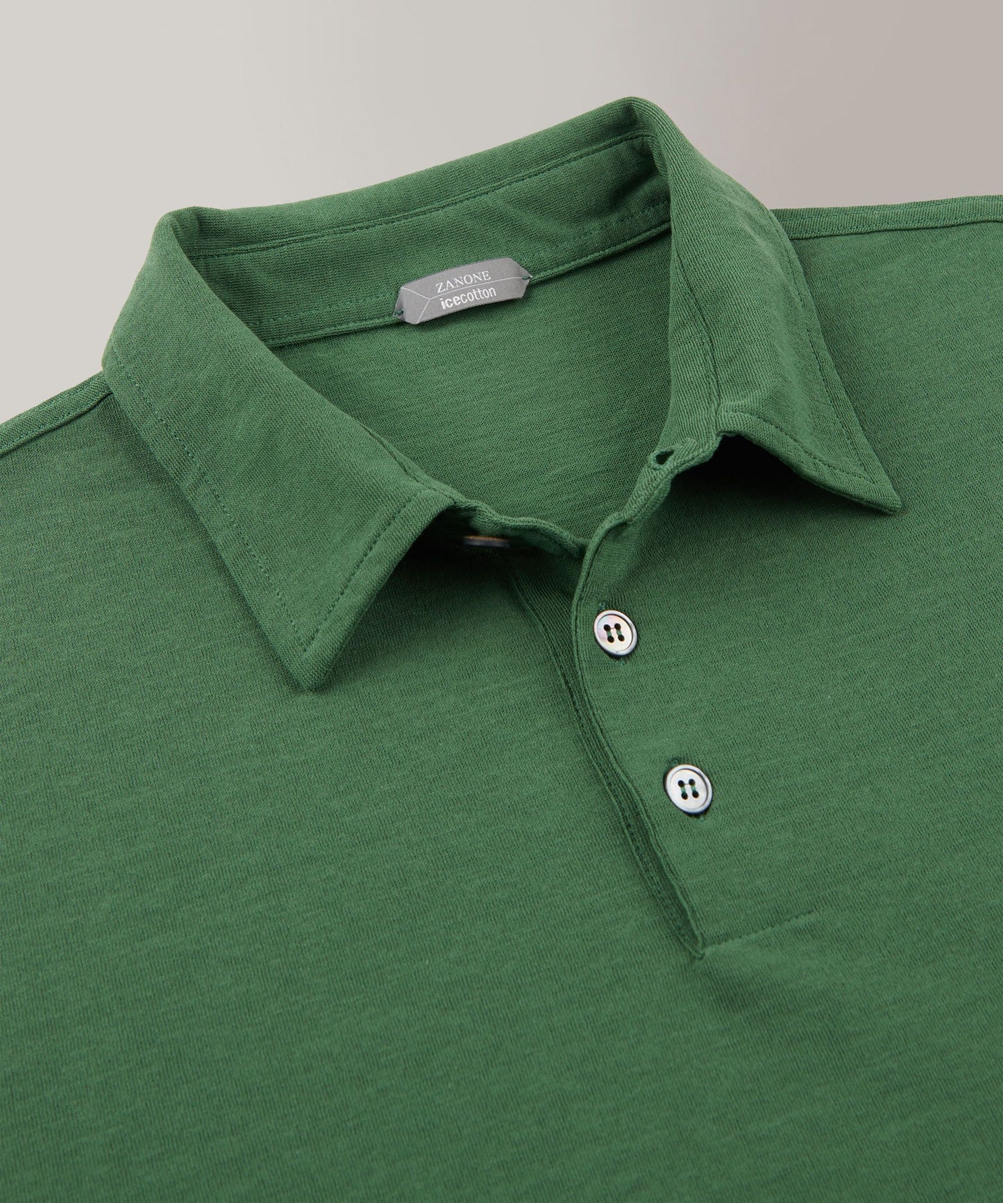 Polo slim fit in IceCotton organico