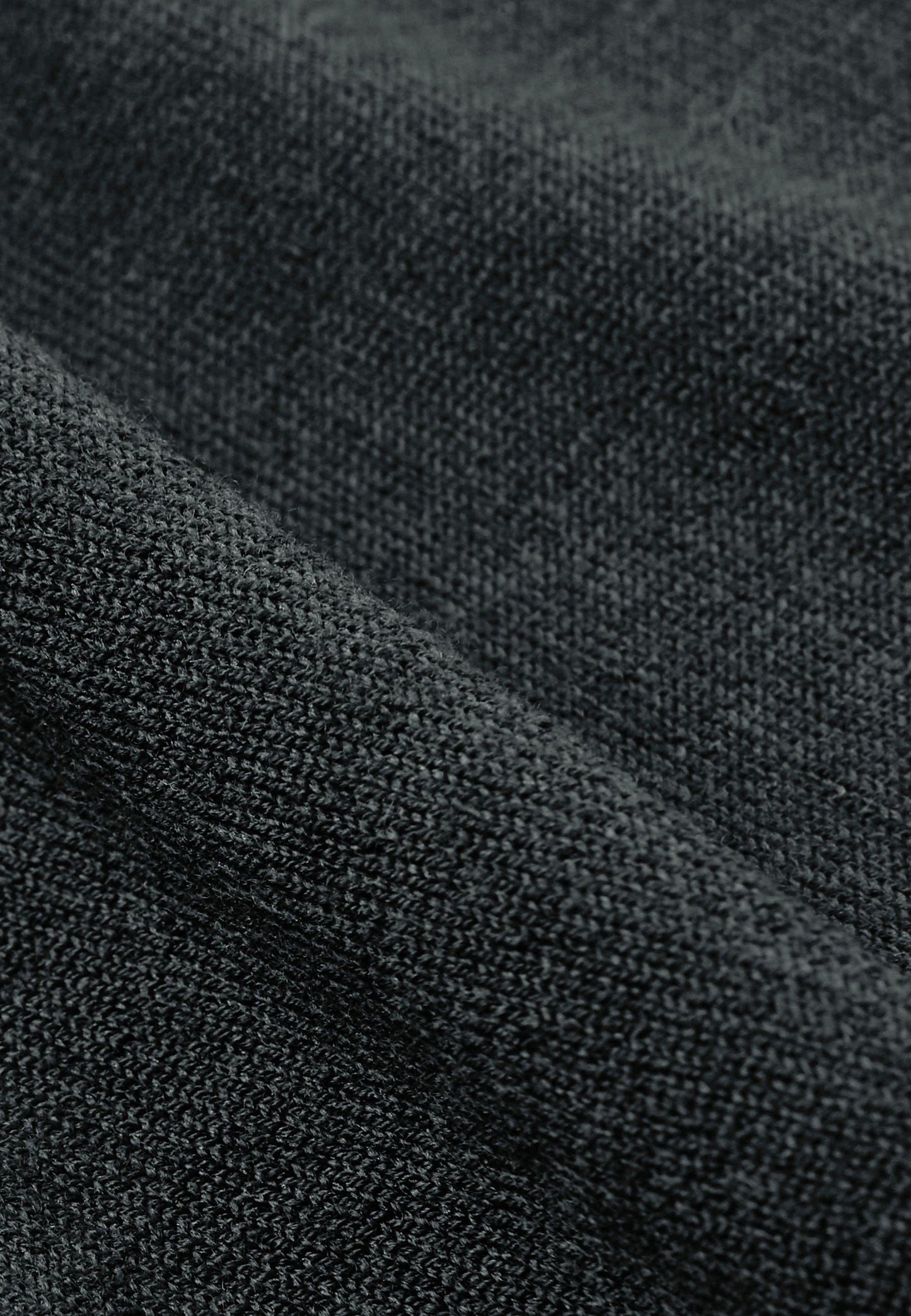 Zanone - Slim-fit crew-neck sweater in certified Flexwool - anthracite