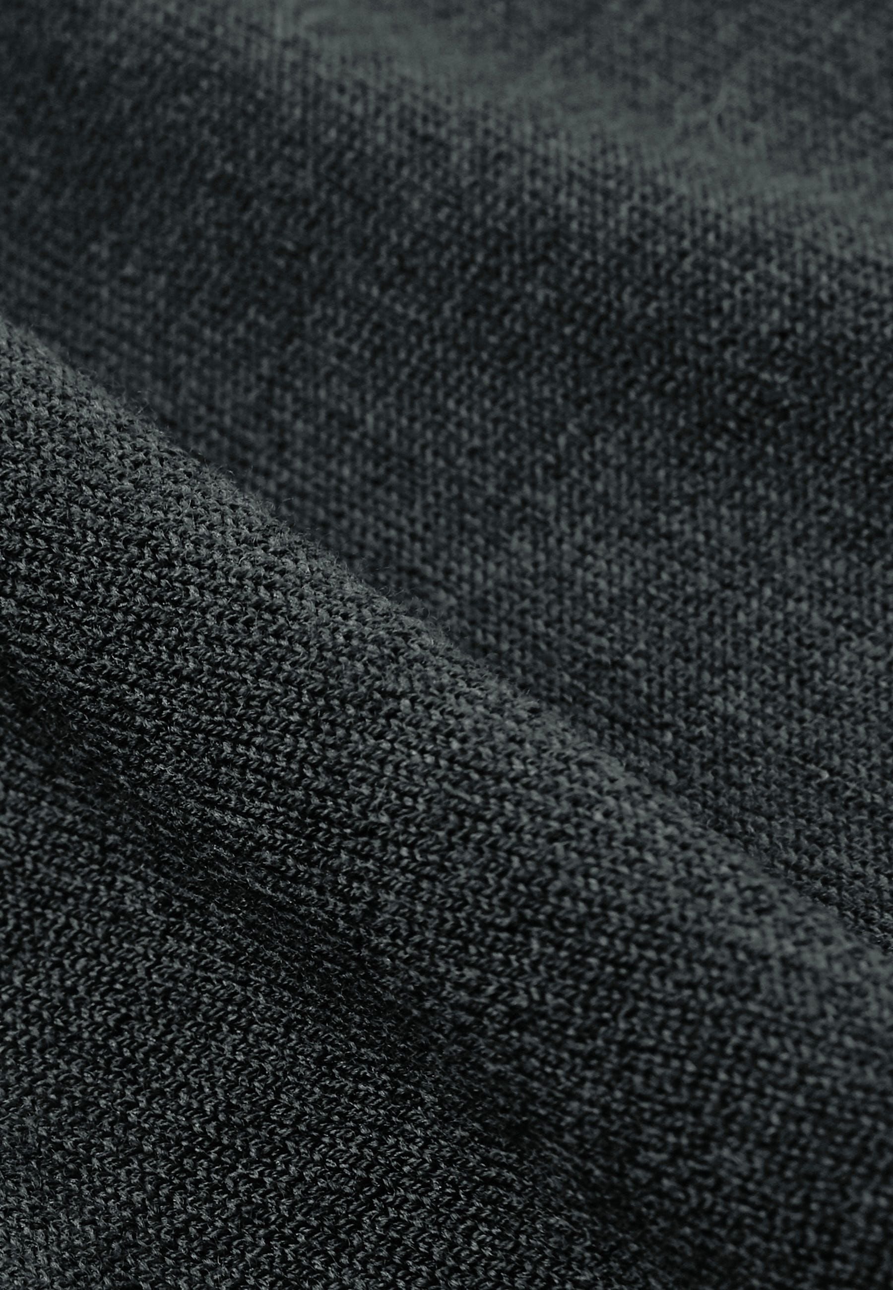 Zanone - Slim-fit crew-neck sweater in certified Flexwool - anthracite