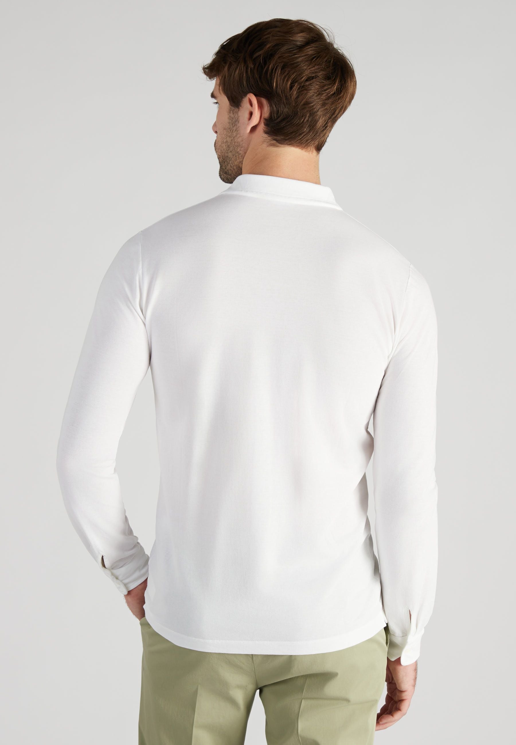 Zanone - Slim-fit organic IceCotton shirt - optical white