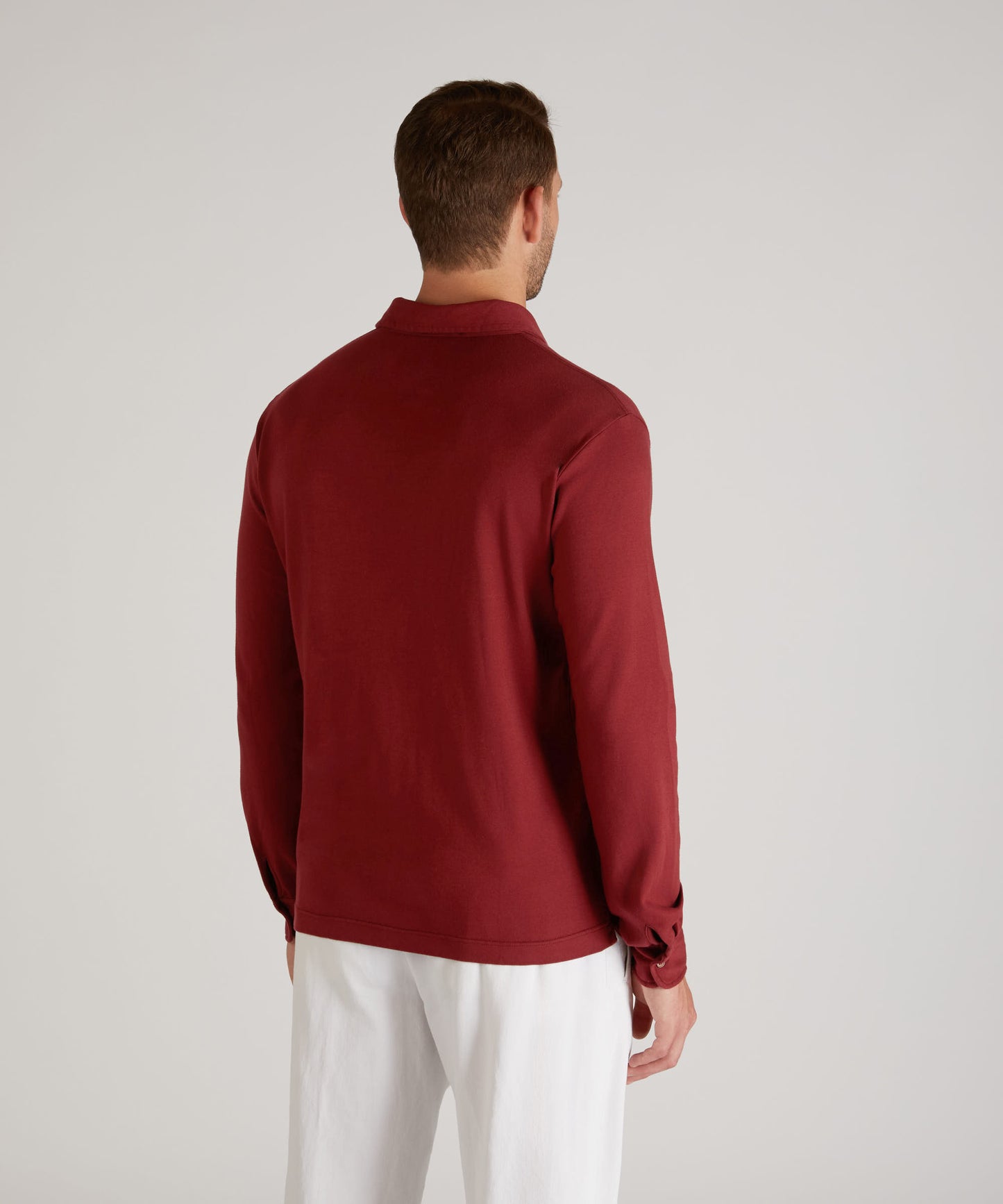 Polo slim fit in cotone Interlock certificato