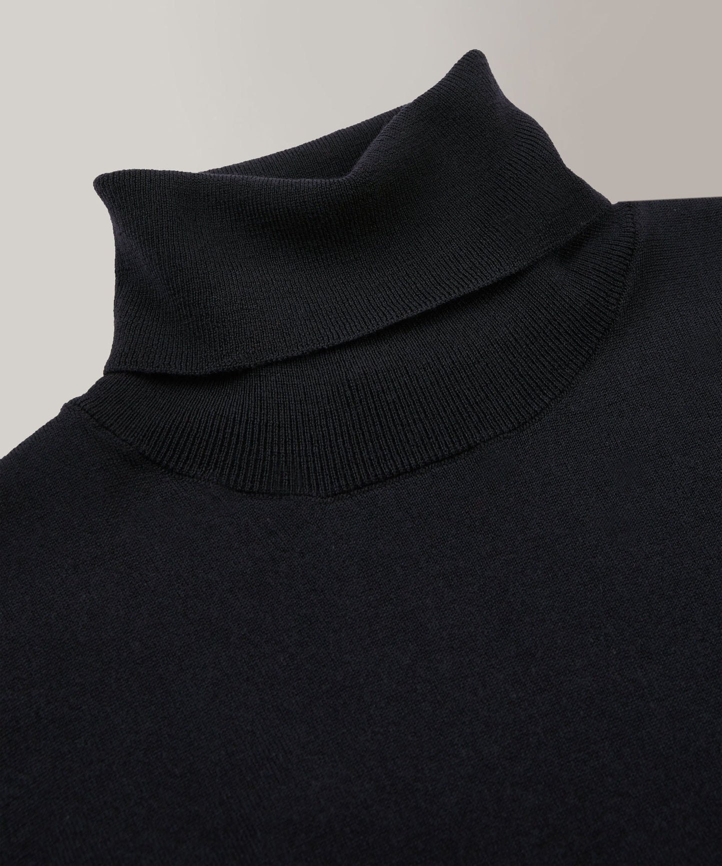 Slim-fit Flexwool Polo neck Sweater