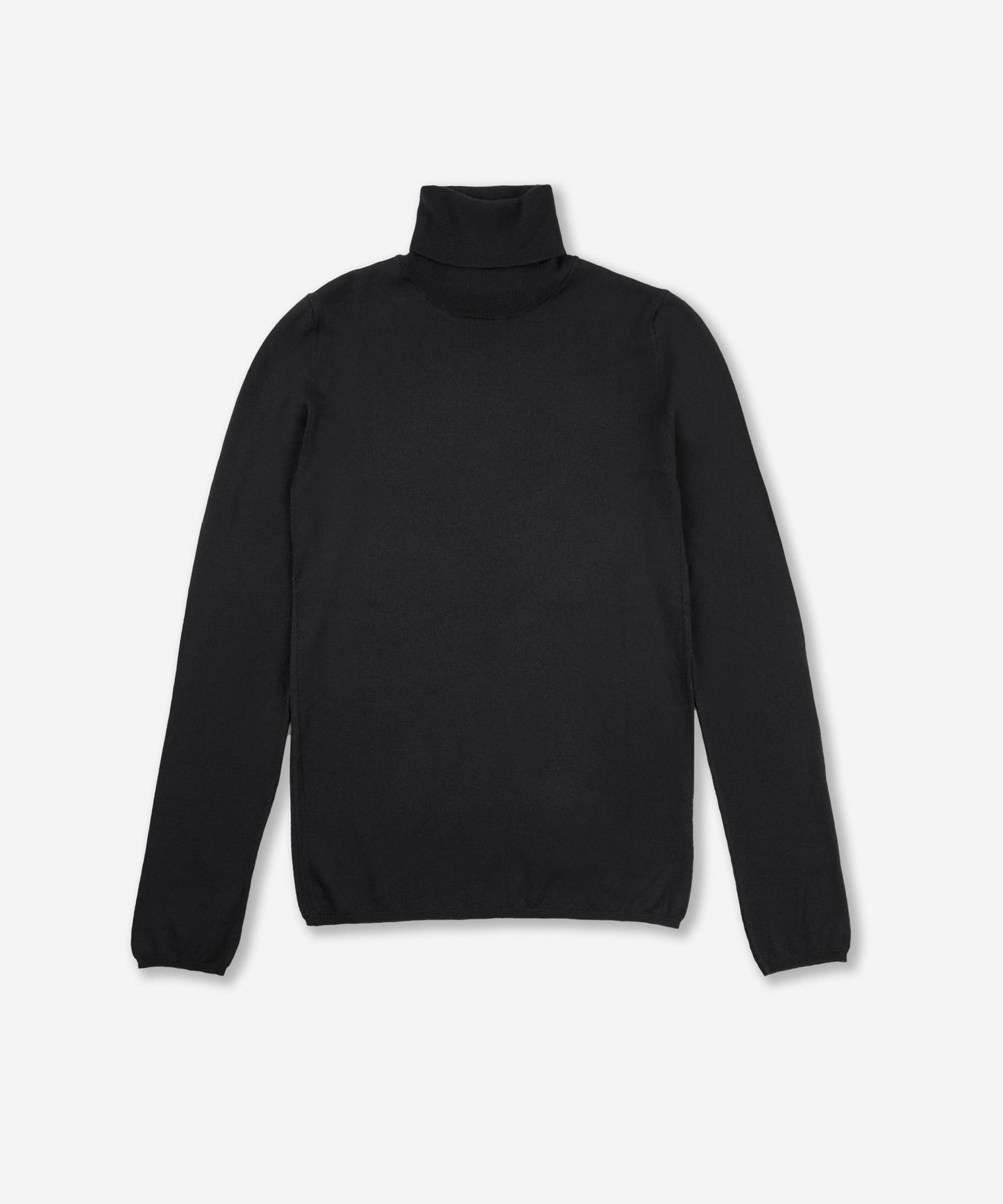 Certified Flexwool slim fit polo neck sweater