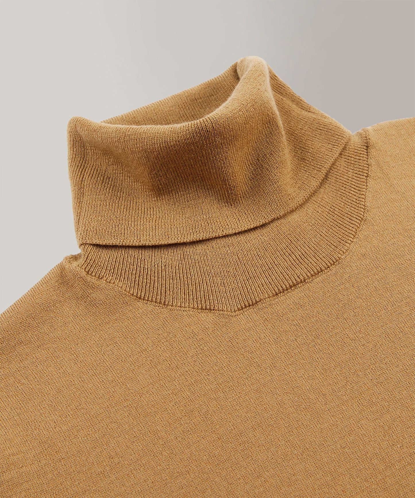 Slim-fit Flexwool Polo neck Sweater