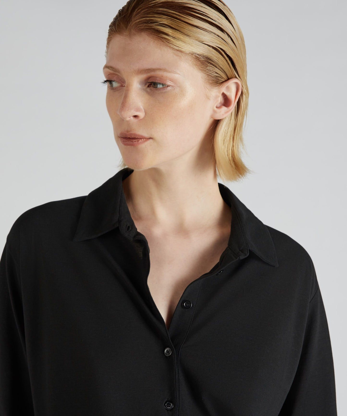 Zanone - Regular fit polo shirt in organic IceCotton - black