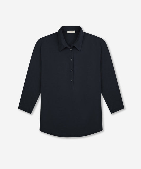 Polo regular fit in IceCotton organico